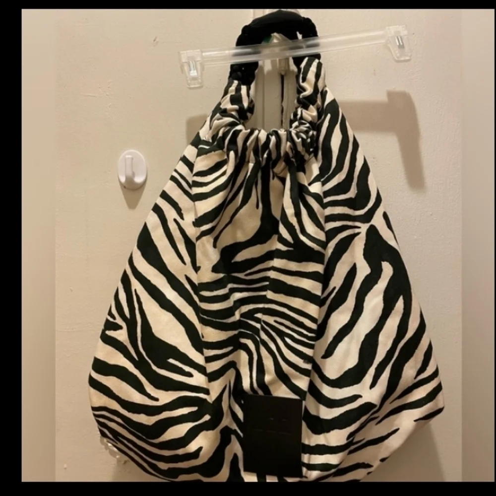 Forte cotton zebra tote